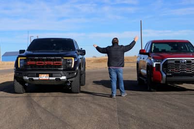Watch Five Pickup Trucks Try To Invoke The Usain Bolt Spirit In Them In This Drag Race