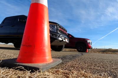 Watch Five Pickup Trucks Try To Invoke The Usain Bolt Spirit In Them In This Drag Race