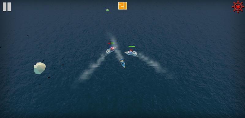 Police Boat Chase