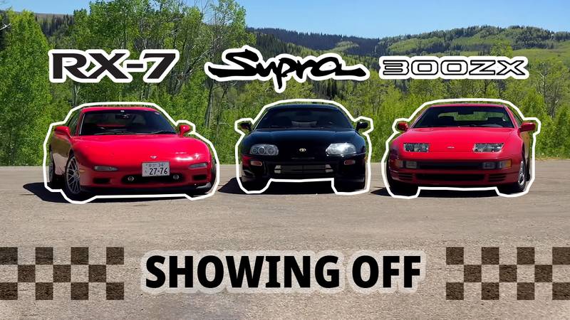 Retro JDM Comparison: Toyota Supra Vs Nissan 300ZX Vs Mazda RX-7