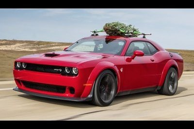 Throwback: Taking a Dodge Challenger Hellcat and a Christmas Tree to 174 MPH Hennessey Style