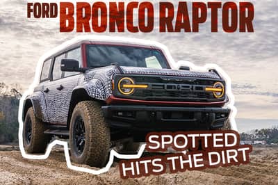 See And Hear The Ford Bronco Raptor As It Plays Around The Sand