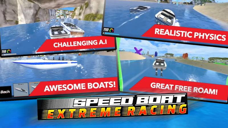 Speed Boat Extreme Racing