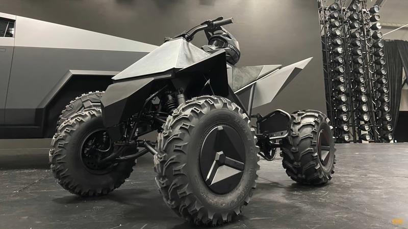 Tesla Electric ATV, is in fact a Yamaha Raptor knockoff