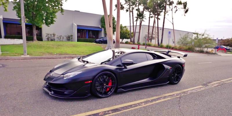 The World's Very First Twin-Turbo Lamborghini Aventador SVJ Is A 2000-WHP Flame Thrower