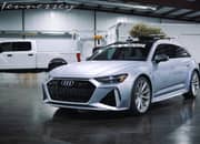 This Audi RS6 Sleigh Takes A Christmas Tree For A Ride! - image 1042654