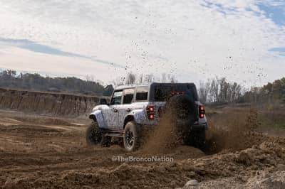 See And Hear The Ford Bronco Raptor As It Plays Around The Sand