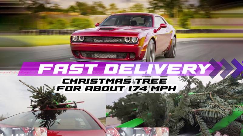 Throwback: Taking a Dodge Challenger Hellcat and a Christmas Tree to 174 MPH Hennessey Style