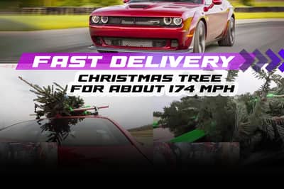 Throwback: Taking a Dodge Challenger Hellcat and a Christmas Tree to 174 MPH Hennessey Style