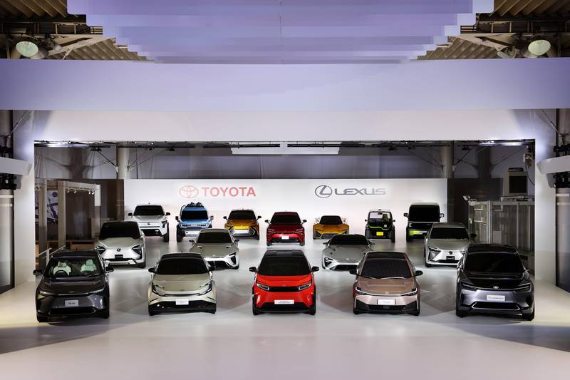 Toyota is Betting Big On EV's; Shows off 16 New EV Concepts