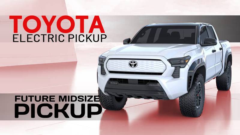 Toyota's Electric Pickup Concept Looks Like A Future Tacoma