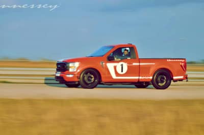 Stock Jeep Trackhawk Takes On The Venom 775 F-150 By Hennessey Performance