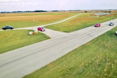 Stock Jeep Trackhawk Takes On The Venom 775 F-150 By Hennessey Performance