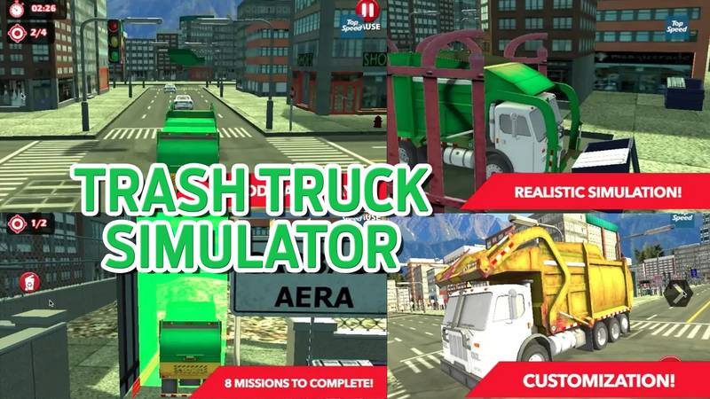 Trash Truck Simulator