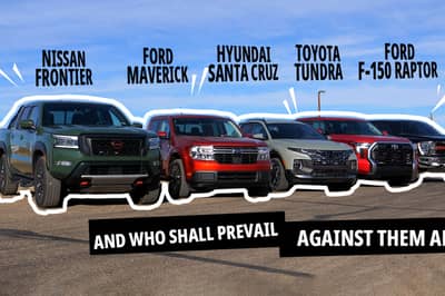 Watch Five Pickup Trucks Try To Invoke The Usain Bolt Spirit In Them In This Drag Race