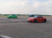 Watch The Lamborghini Urus Fight It Out Against The Audi TT-RS, The Porsche Cayman GT4, and The Volkswagen Golf R - image 1016741