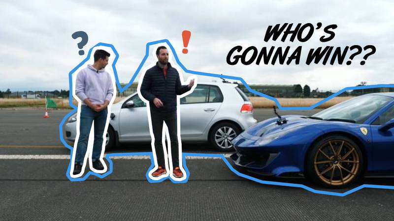 Yes - A Volkswagen Golf Can Outgun the Ferrari 488 Pista